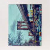 Brooklyn Bridge New York. Puzzle (Vertikal)