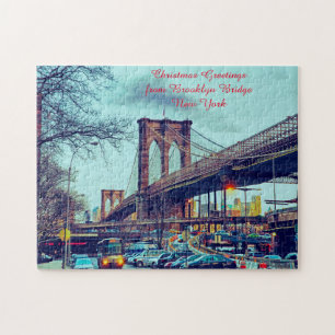 Brooklyn Bridge New York. Puzzle