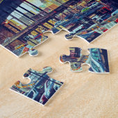 Brooklyn Bridge New York. Puzzle (Seite)