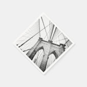 Brooklyn Bridge, New York Serviette (Ecke)