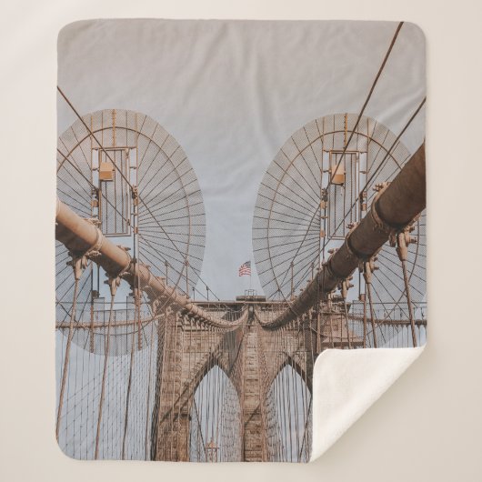 BROOKLYN BRIDGE NEW YORK SHERPADECKE (Vorderseite)