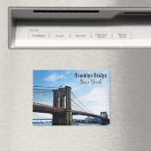 Brooklyn Bridge New York Souvenir Magnet (In Situ (Geschirrspüler))