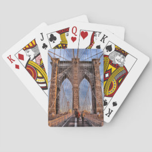 Brooklyn Bridge New York Spielkarten
