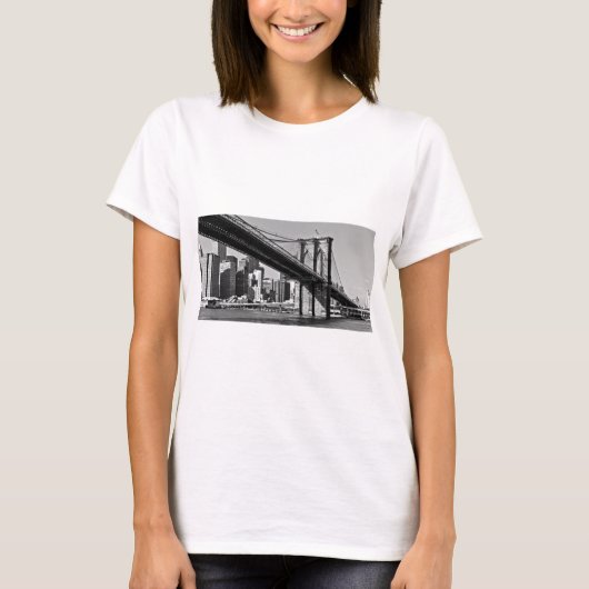 Brooklyn Bridge New York T-Shirt (Vorderseite)