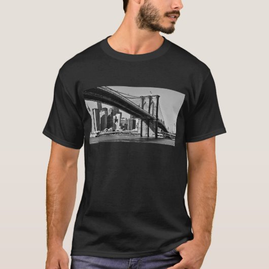 Brooklyn Bridge New York T-Shirt (Vorderseite)