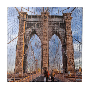 Brooklyn Bridge New York USA Fliese
