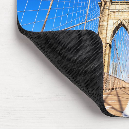 Brooklyn Bridge, New York, USA Mousepad (Ecke)