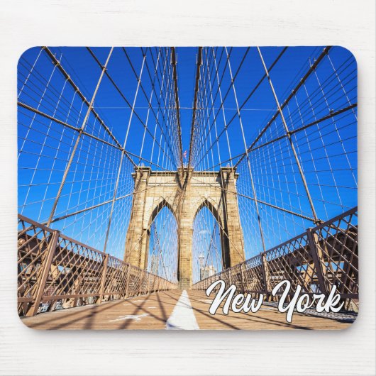 Brooklyn Bridge, New York, USA Mousepad (Vorne)