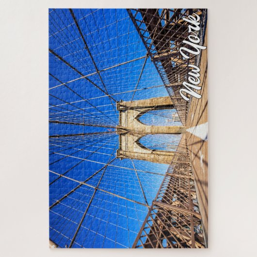 Brooklyn Bridge, New York, USA Puzzle (Vertikal)