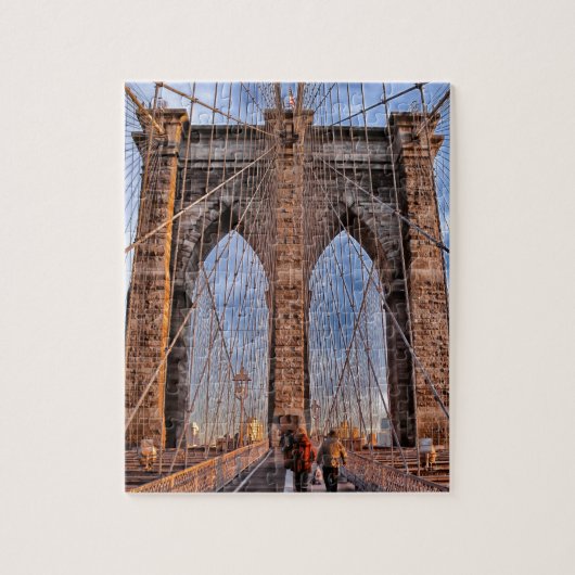 Brooklyn Bridge New York USA Puzzle (Vertikal)