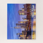 Brooklyn Bridge, New York, Vereinigte Staaten Puzzle (Vertikal)