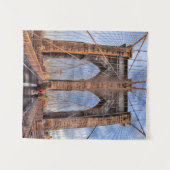 Brooklyn Bridge New York Wandteppich (Vorderseite (Horizontal))