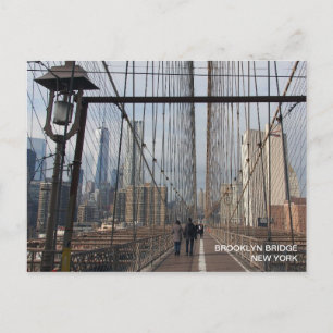 Brooklyn Bridge - NY New York nr 2 Postkarte