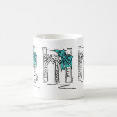 Brooklyn Bridge NYC Christmas Hanukkah Holiday Kaffeetasse (Mittel)