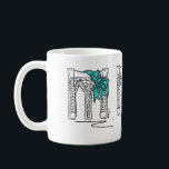 Brooklyn Bridge NYC Christmas Hanukkah Holiday Kaffeetasse<br><div class="desc">Die Tasse zeigt eine originelle Marker-Abbildung einer klassischen NYC-Sehenswürdigkeit,  der Brooklyn Bridge,  die für die Ferien "gekleidet" ist! Diese Chanukah Illustration ist auch auf anderen Produkten verfügbar. Sehen Sie nicht,  wonach Sie suchen? Brauchen Sie Hilfe bei der Anpassung? Kontaktieren Sie Rebecca,  um etwas für Sie entworfen zu haben.</div>