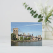 Brooklyn Bridge, NYC Postkarte (Stehend Vorderseite)