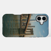 Brooklyn Bridge & NYC Skyline iPhone Hülle (Rückseite (Horizontal))