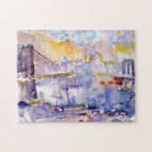 Brooklyn Bridge (NYC) (von John Marin) Puzzle (Horizontal)