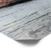 BROOKLYN BRIDGE OSTTOWER - NEW YORK POSTER (Ecke)