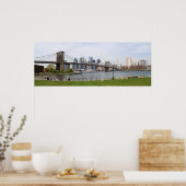 Brooklyn Bridge Panoramic Poster (Küche)