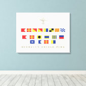 Brooklyn Bridge Park Leinwanddruck (Insitu (Holzboden))