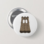Brooklyn Bridge Pfeiler: 3D-Modell: Button (Vorne & Hinten)