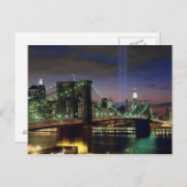 Brooklyn Bridge Postcard Postkarte (Vorne/Hinten)