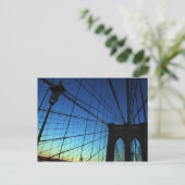 Brooklyn Bridge Postcard Postkarte (Stehend Vorderseite)