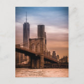 Brooklyn Bridge Postcard Postkarte (Vorderseite)