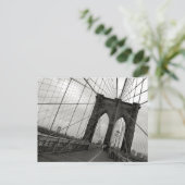 Brooklyn Bridge Postcard Postkarte (Stehend Vorderseite)