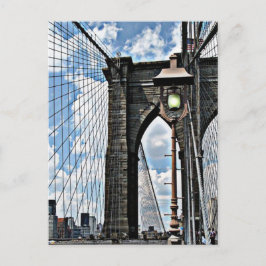 Brooklyn Bridge Postcard Postkarte