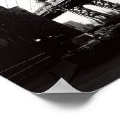 Brooklyn Bridge Poster (Ecke)