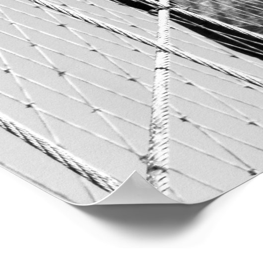 Brooklyn Bridge Poster (Ecke)