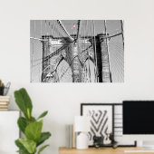 Brooklyn Bridge Poster (Heimbüro)