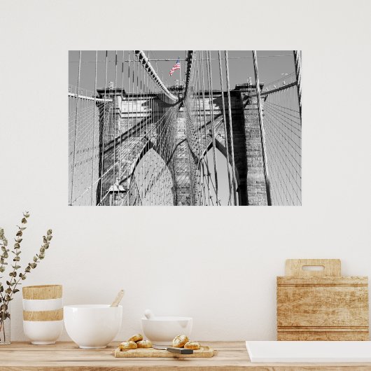 Brooklyn Bridge Poster (Küche)