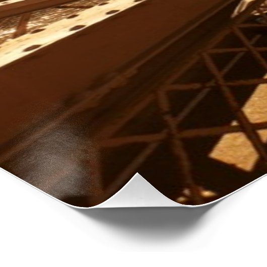 Brooklyn Bridge. Poster (Ecke)