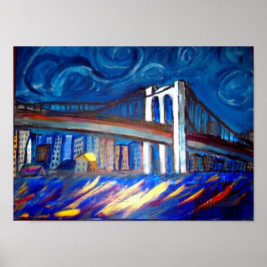BROOKLYN BRIDGE POSTER (Vorne)