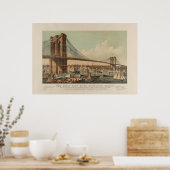Brooklyn Bridge Poster (Küche)