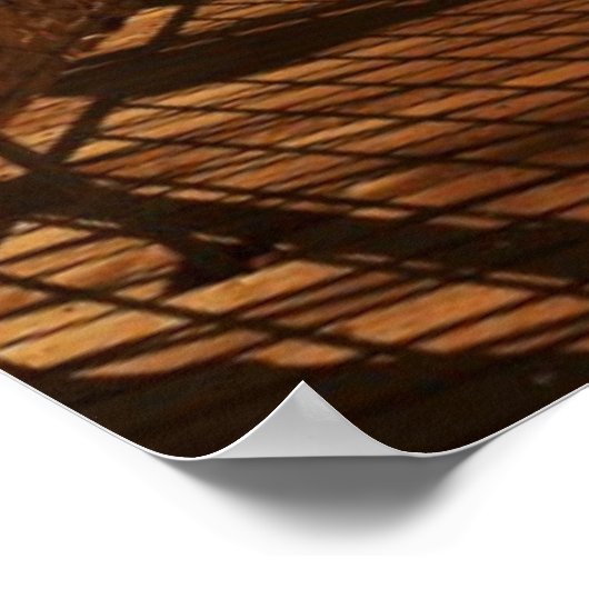 Brooklyn Bridge. Poster (Ecke)