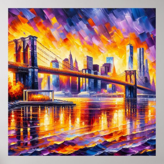 BROOKLYN BRIDGE POSTER (Vorne)