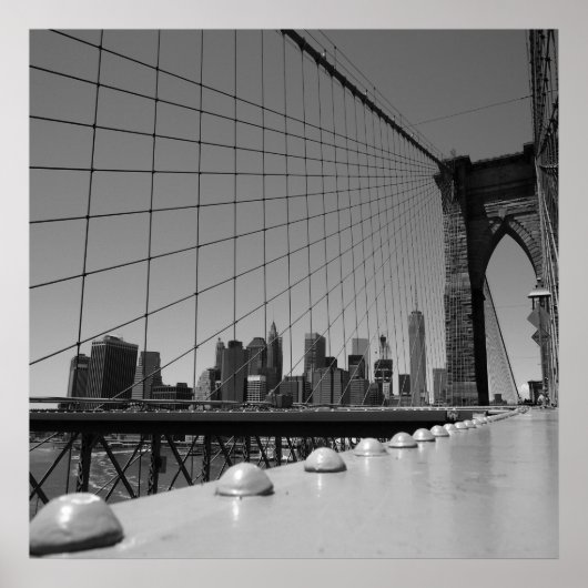 Brooklyn Bridge Poster (Vorne)