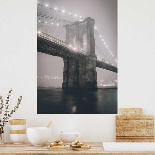 Brooklyn Bridge Poster (Küche)