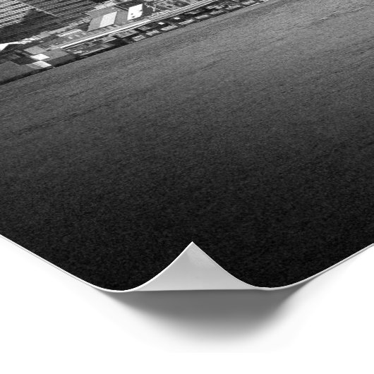 Brooklyn Bridge Poster (Ecke)