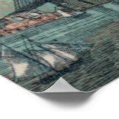 Brooklyn Bridge Poster Druck (Ecke)