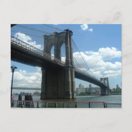 BROOKLYN BRIDGE POSTKARTE (Vorderseite)