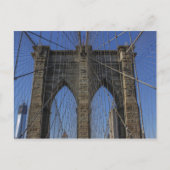 Brooklyn Bridge Postkarte (Vorderseite)