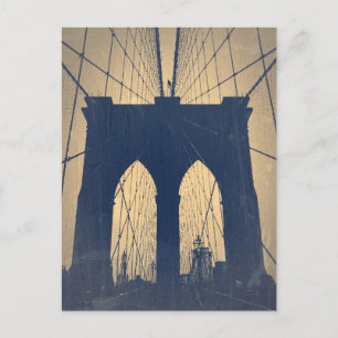 Brooklyn Bridge Postkarte