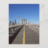 Brooklyn Bridge Postkarte (Vorderseite)