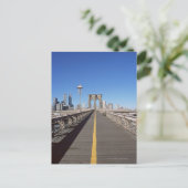 Brooklyn Bridge Postkarte (Stehend Vorderseite)