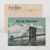 Brooklyn Bridge Postkarte (Vorne/Hinten)